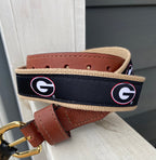 Georgia/UGA "G" Black w/ Cream Trim / 32