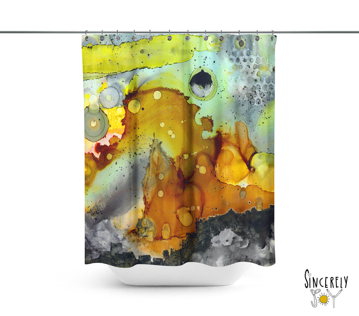 Shower Curtain 'In the Abstract' — C. Cambrea, Sincerely Joy