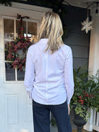 Connie Slim Silky Button Down Shirt