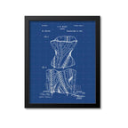 Corset Patent Print