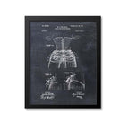 Corset Patent Print Bustle And Hip Extension