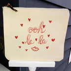 Cotton Cosmetic Bag