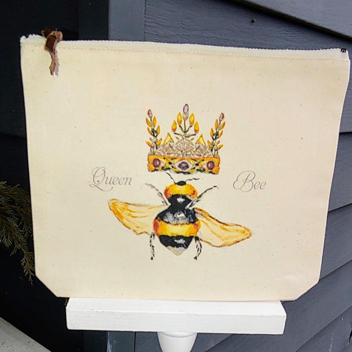 Cotton Cosmetic Bag