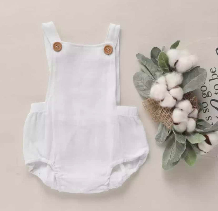 Cotton Dungarees/ Rompers from Newborn to 12 Months
