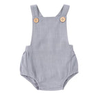 Cotton Dungarees/ Rompers from Newborn to 12 Months