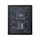 Cotton Gin Patent Print