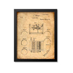 Cotton Gin Patent Print