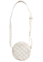 Cotton Quilted Round Purse