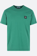 cotton t-shirt with logo patch