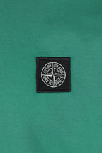 cotton t-shirt with logo patch