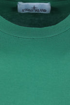 cotton t-shirt with logo patch