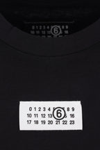 cotton t-shirt with numeric signature patch