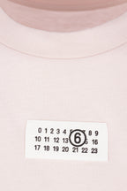 cotton t-shirt with numeric signature patch