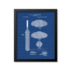 Cricket Bat Patent Print
