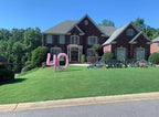 Custom Yard Number Balloon - 9 - USA Party Store