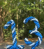 Custom Yard Number Balloon - 9 - USA Party Store