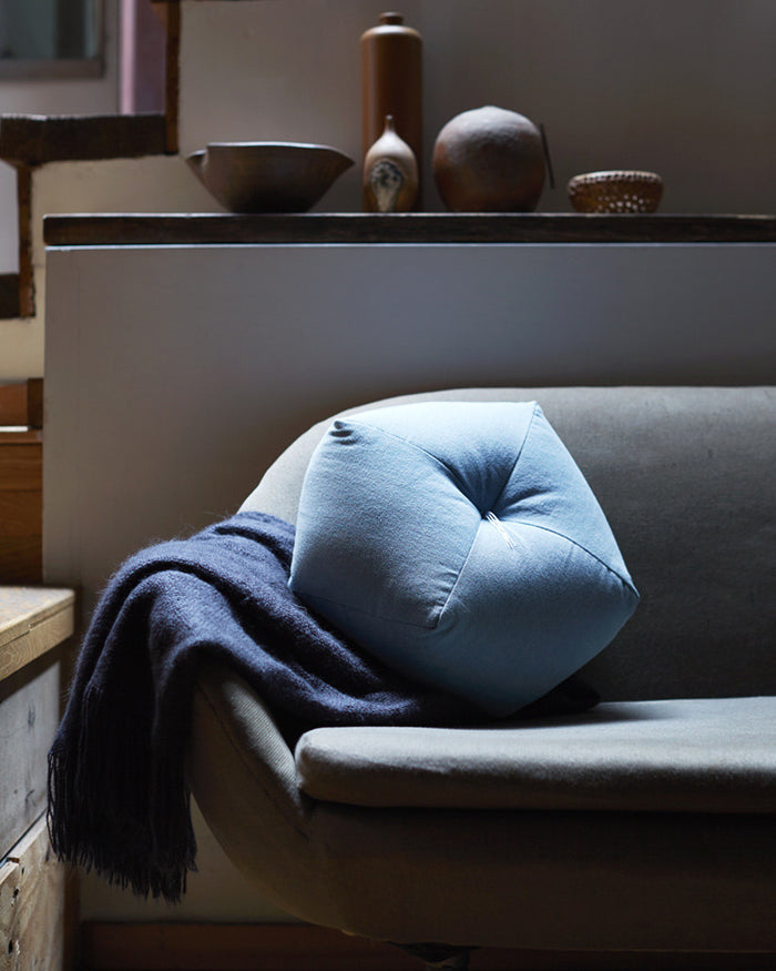 Denim Pillow - "Debbie" (OUT OF STOCK)