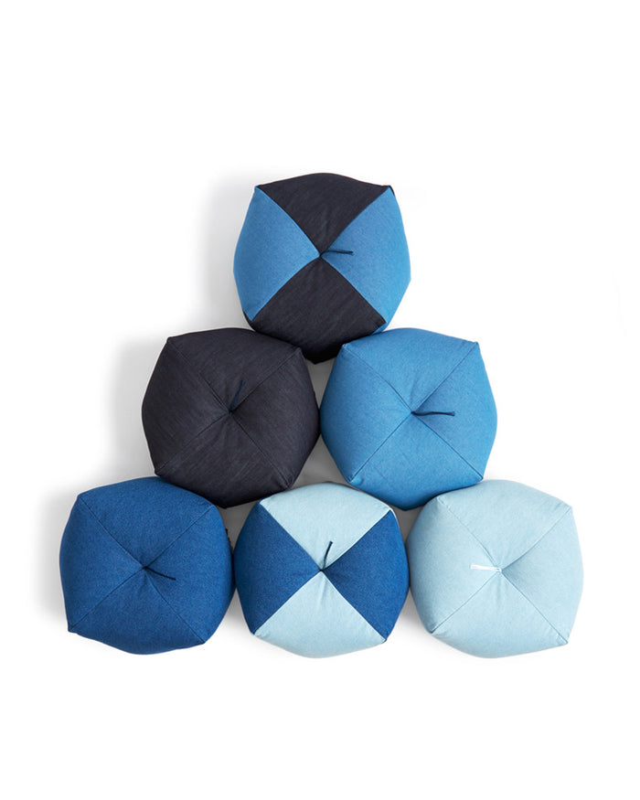 Denim Pillow - "Debbie" (OUT OF STOCK)