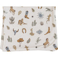 Desert West Luxe Fleece Burp Cloth