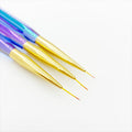 Detailer Brushes 3pk, Jewel Handle | Lula Beauty