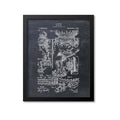 Divers Suit Patent Print