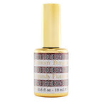 DND DC Platinum - Soak off Gel in Glitter Metallic Effect - 183 Burgundy