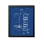 Drinking Straw Patent Print