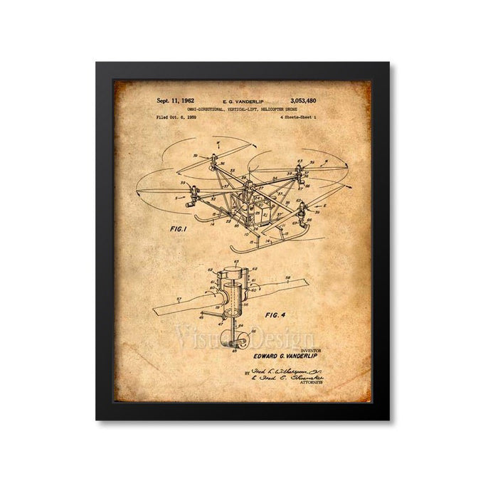 Drone Patent Print