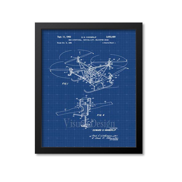 Drone Patent Print