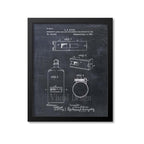 Druggists Bottle Patent Print