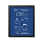 Druggists Bottle Patent Print