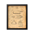Duck Decoy Patent Print