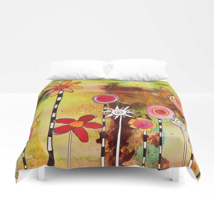 Duvet Cover 'Garden Party' — C. Cambrea, Sincerely Joy