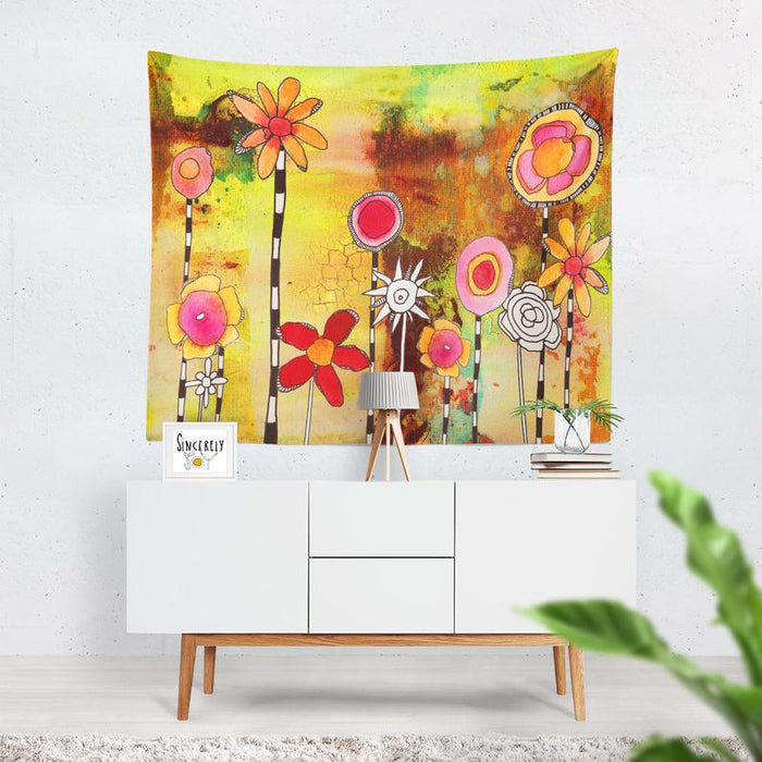 Duvet Cover 'Garden Party' — detail view