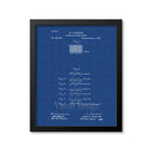 Elastic Corded Fabric Patent Print