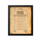 Elastic Corded Fabric Patent Print