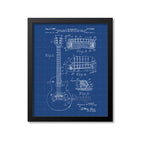 Electric Guitar Patent Print