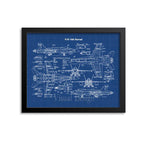 F18 Hornet Patent Print
