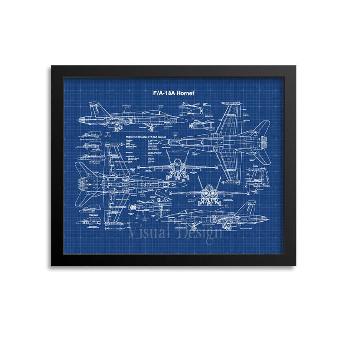 F18 Hornet Patent Print