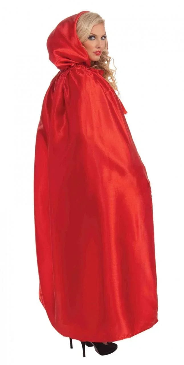 Fancy RED Masquerade Cape for adults - USA Party Store