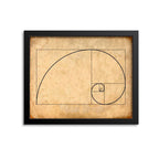 Fibonacci Spiral Wall Art