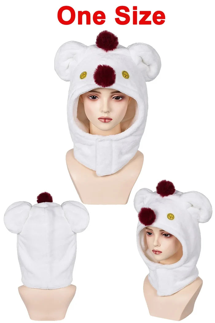 Final Fantasy VII Yuffie Kisaragi Moogle Cloak Cosplay Costume