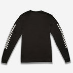 Black Checker Sleeve long sleeve shirt