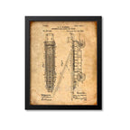 Fire Truck Patent Print