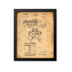 Fire Truck Patent Print