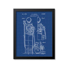 First Gas Pump Patent Print