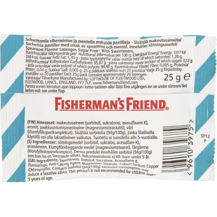 Fisherman's Friend Spearmint 25g (T)