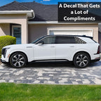Fits Cadillac Escalade IQ 2025-2026 Animal Leopard Cheetah Cow Window Vinyl Decal Stickers - Bogar Tech Designs