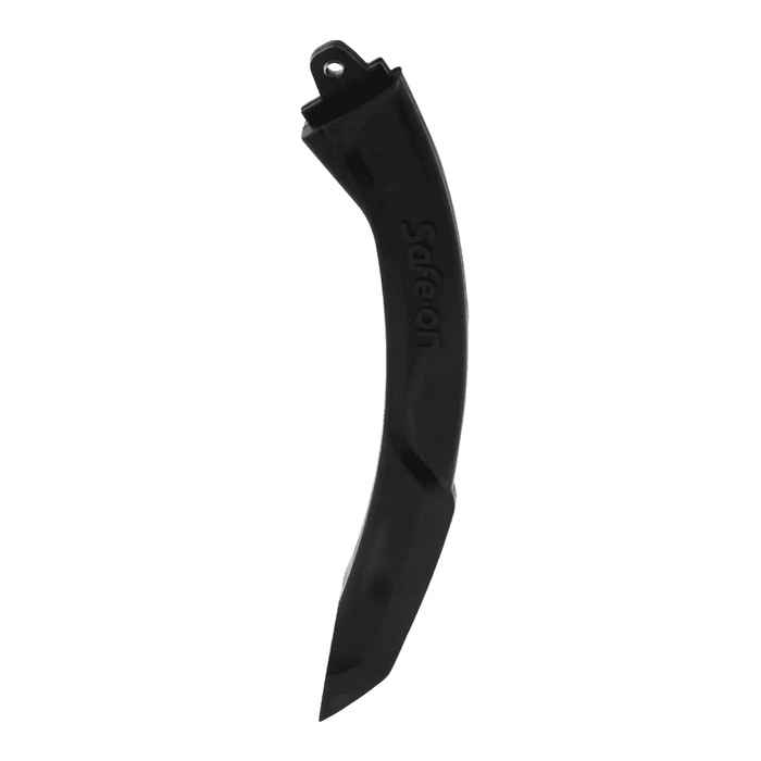 Flex-on safe on retracable arm in black Flex-on