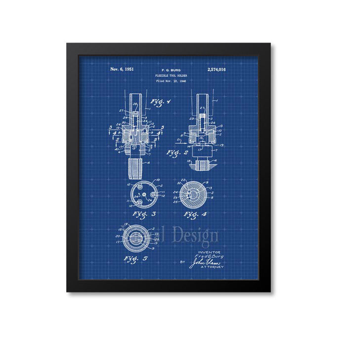 Flexible Tool Holder Patent Print